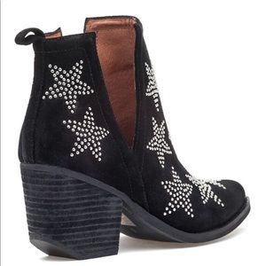 Jeffery Campbell-ASTERIAL BOOT BLACK SUEDE SILVER